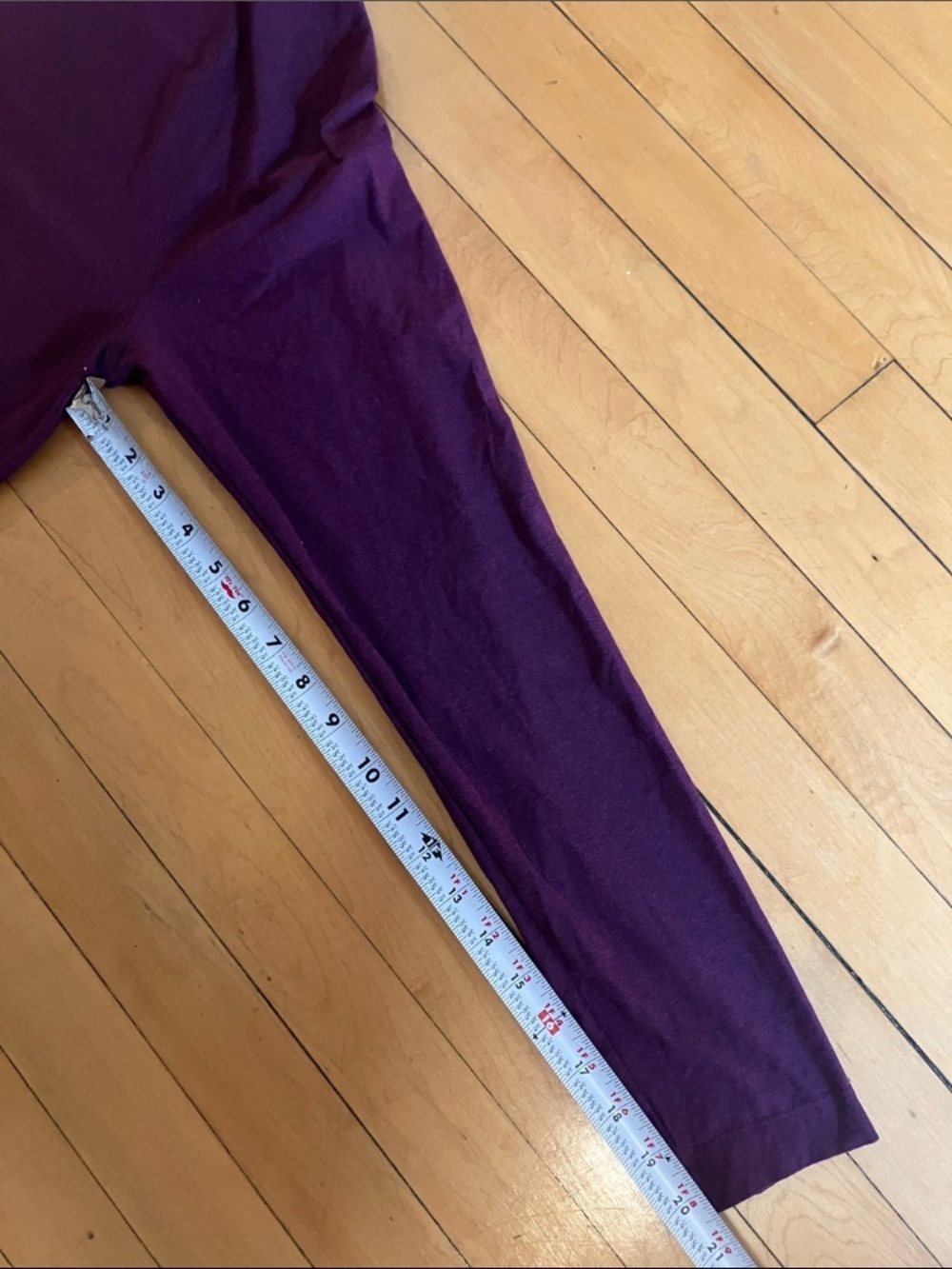 Rhône Reign Plum Purple Long Sleeve Tee Size Medium - Picture 10 of 10